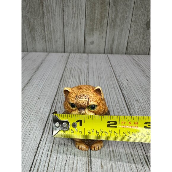 Vtg Harmony Kingdom Pot Bellys "Spanky" Cat Figurine Lil' Mousers 2" Long Gift - Picture 9 of 11